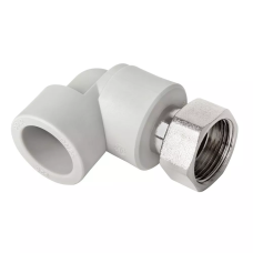 ITAL Кутник 90° з накидною гайкою 32 мм х 1" з металевою вставкою