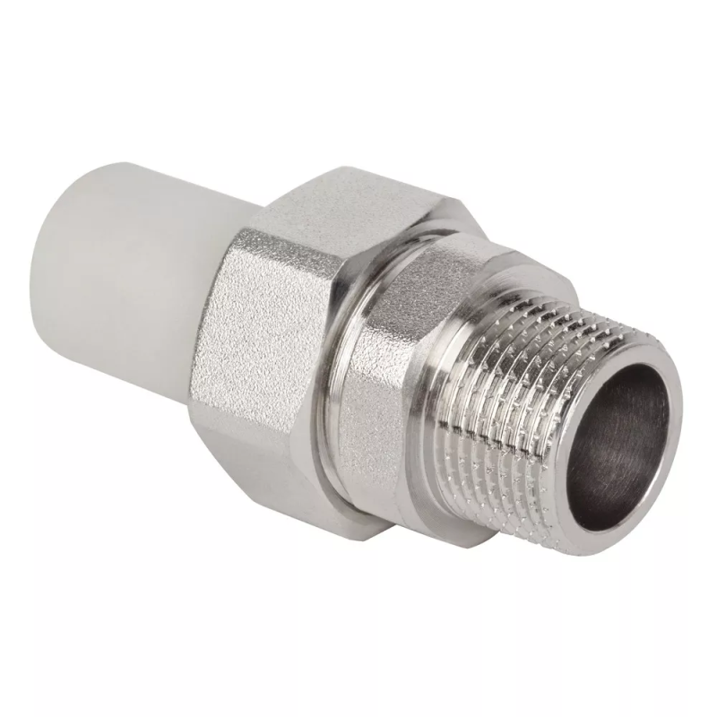 ITAL Різьбове PP-r з'єднання "американка" 20 мм х 1/2" із зовнішньою різьбою