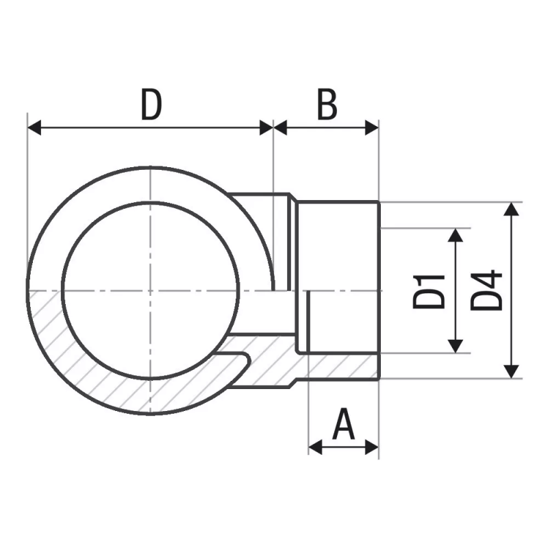 ITAL Вварне сідло PP-r 90 x 32 мм