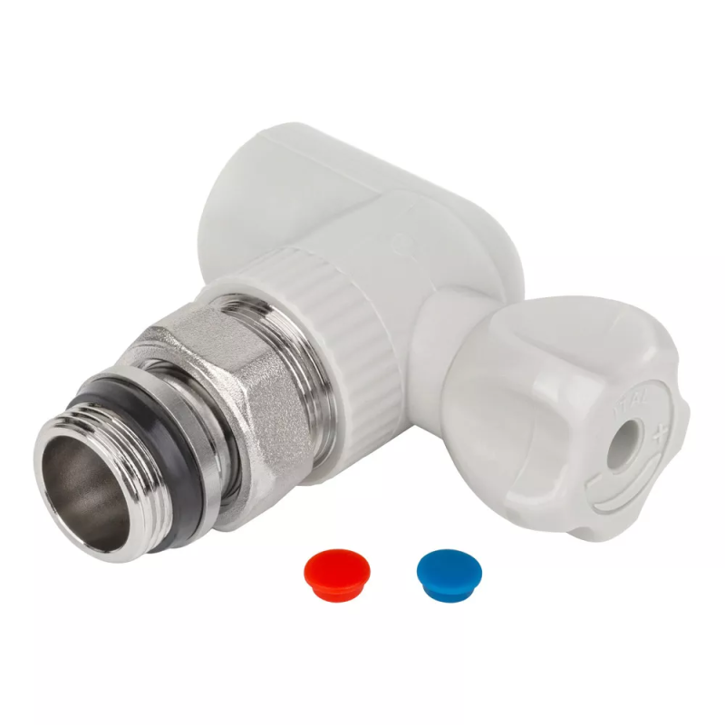 ITAL Кран кульовий PP-r 20 мм х 1/2" зі згоном, кутовий ITW431