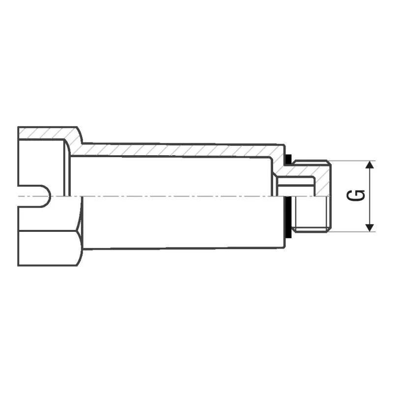 ITAL Комплект пробок PP-r з різьбленням 1/2" довгі