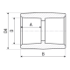 ITAL Муфта PP-r 50 x 50 мм