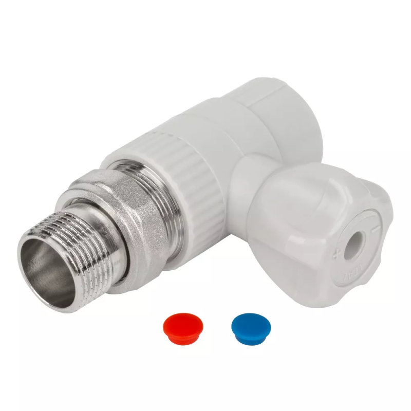 ITAL Кран кульовий PP-r 25 мм х 3/4" зі згоном, прямий ITW419