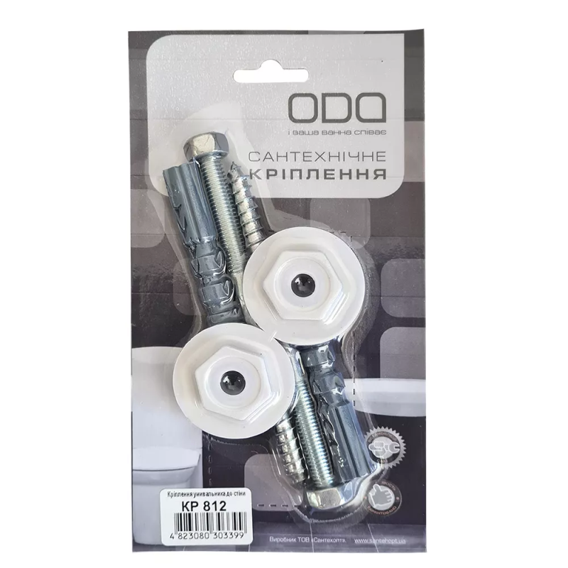 ODA Кріплення умивальника до стіни КР 812, 8х120мм