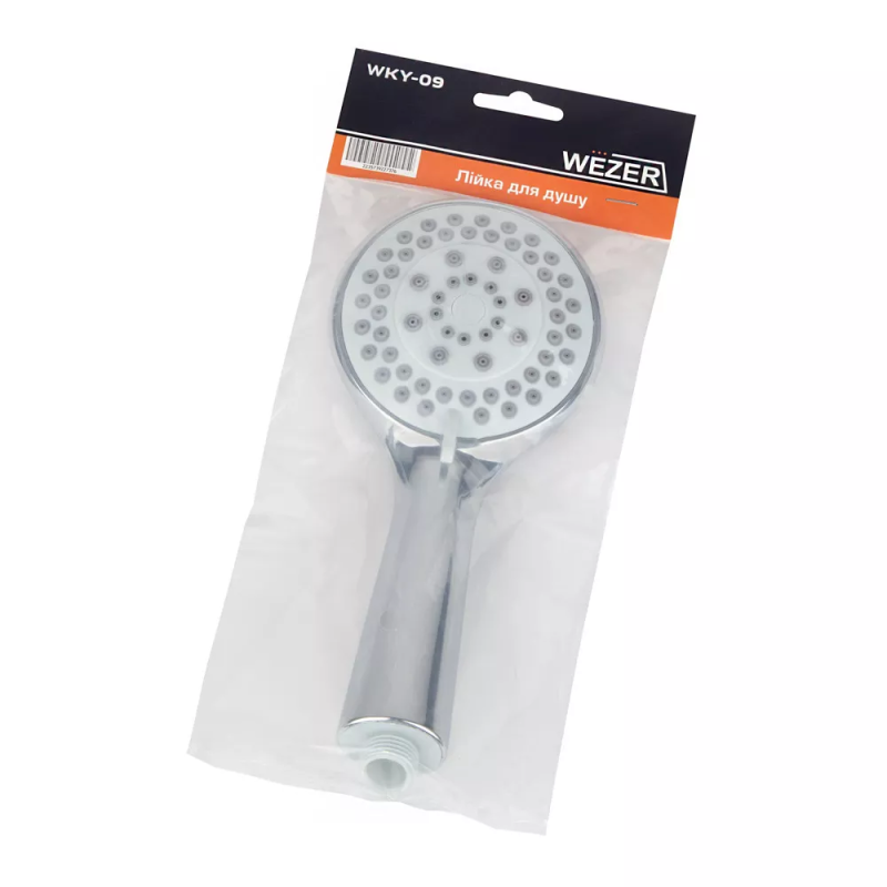 WEZER Душова лійка WKY-09, 5-режимів, хром