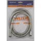 WEZER Душовий шланг WKR-003-150, нержавіюча сталь, 1500 мм, хром