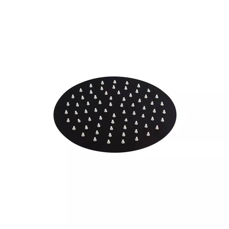 WEZER Душова лійка WKY-20-BLACK, Ø200 мм