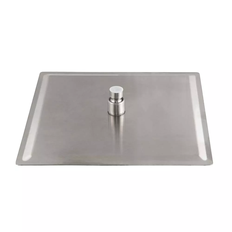 WEZER Лійка для стелі WKY-30, Ø300 мм, нержавіюча сталь