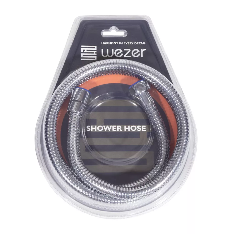 WEZER Душовий шланг WKR-008-150, 150 см, хром