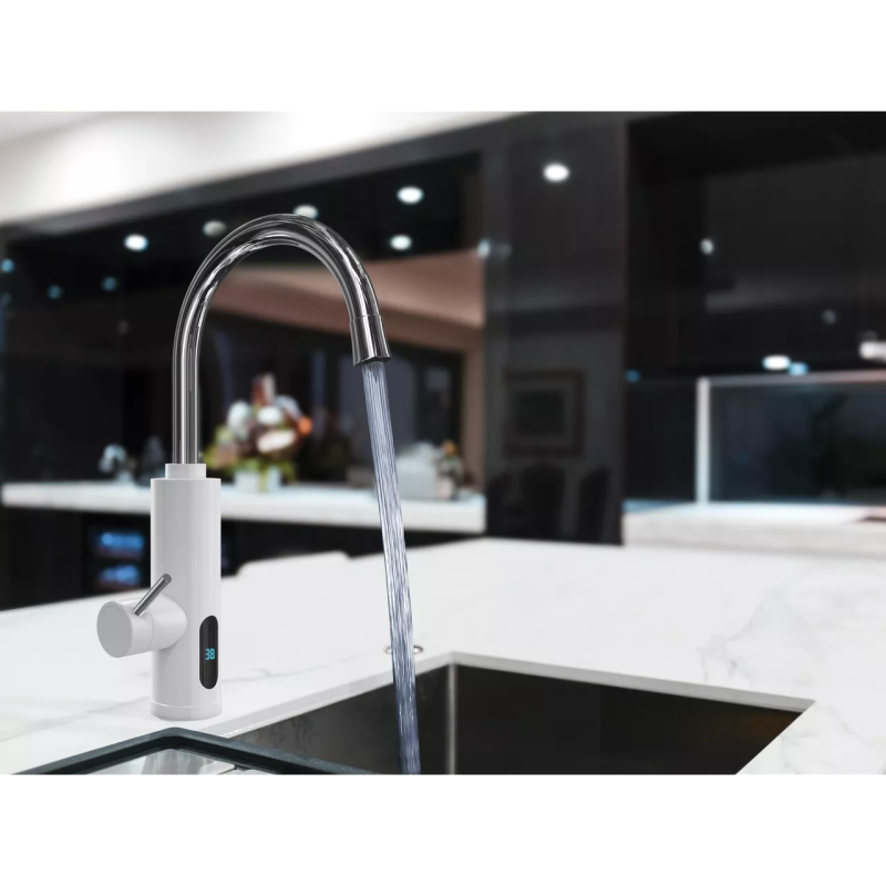 WEZER Проточний водонагрівач SDR-C06TP кухня з датчиком темп.