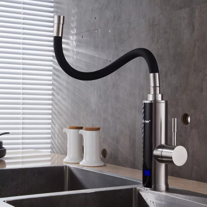 WEZER Проточний водонагрівач FSH-67 (SDS-F12TP) кухня з датчиком темп.