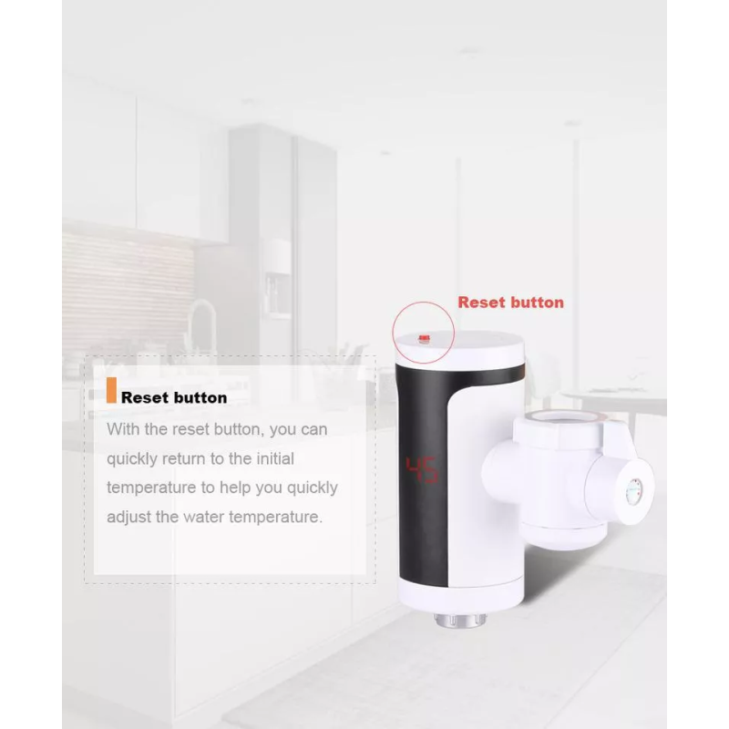 WEZER Проточний водонагрівач RKF-10C з датчиком темп.