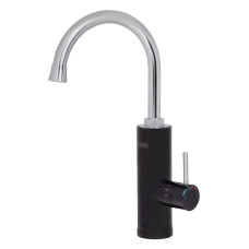 WEZER Проточний водонагрівач RCH-214-BLACK поворотний вилив, 3.3 кВт