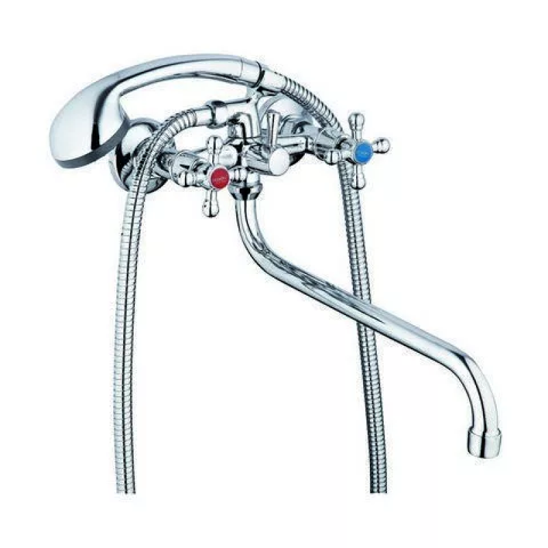 WEZER Змішувач для ванни DMX7-A605, хром