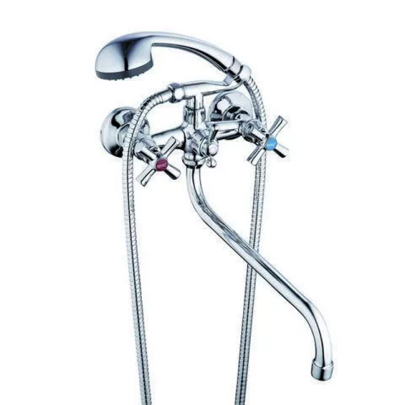 WEZER Змішувач для ванни DFR7-A722, хром