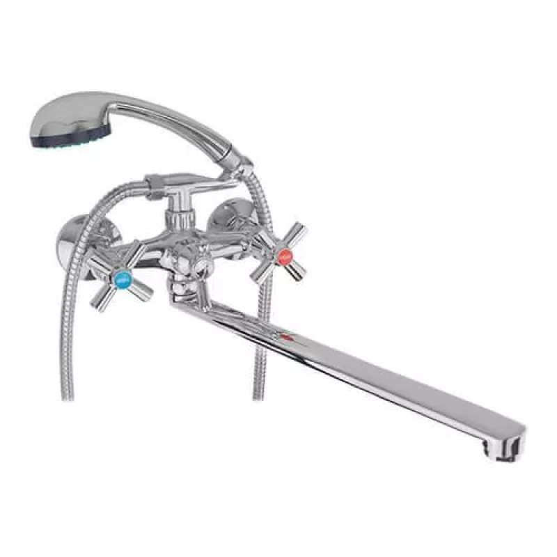 WEZER Змішувач для ванни DFR7-B722, хром