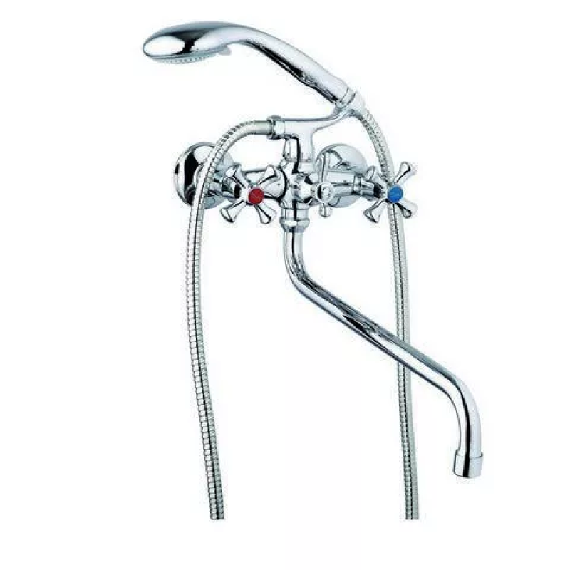 WEZER Змішувач для ванни D3Q7-A827, хром