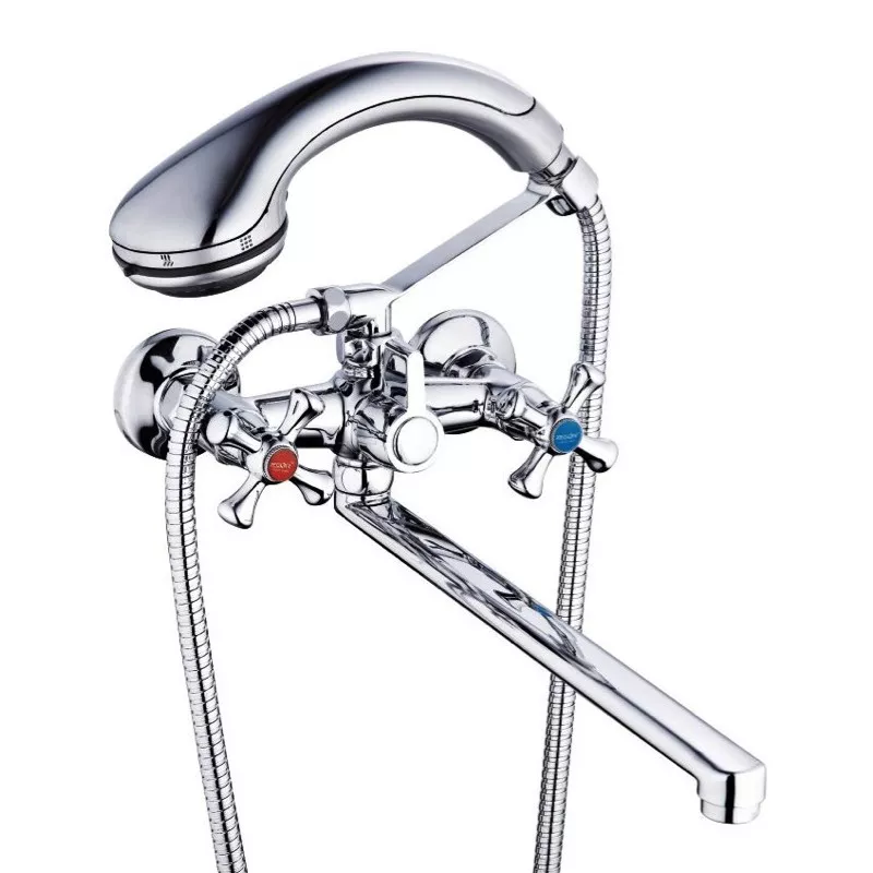 WEZER Змішувач для ванни DML7-B827, хром