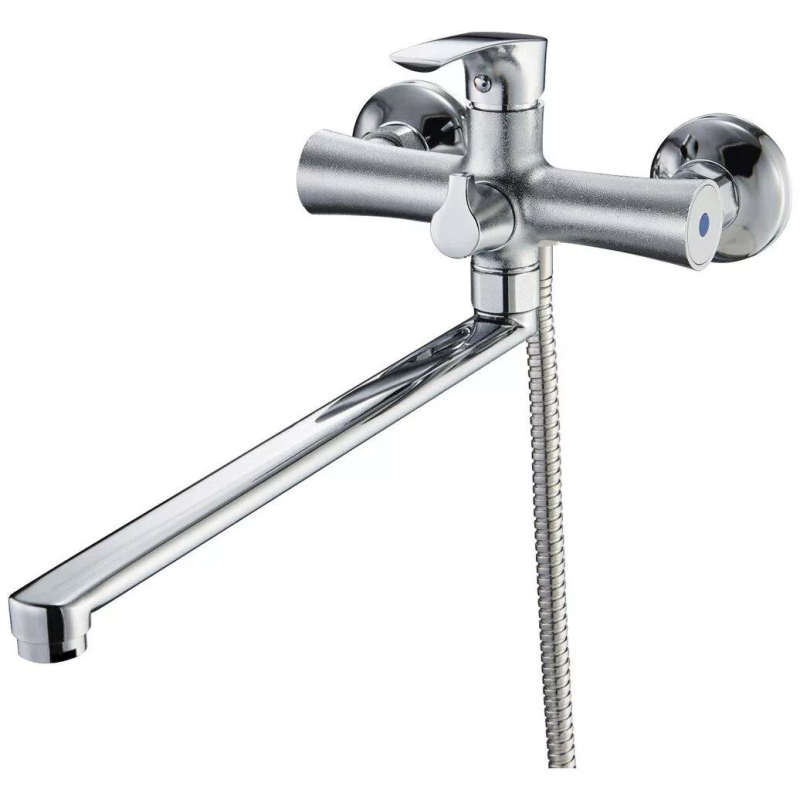 WEZER Змішувач для ванни FAB7, хром