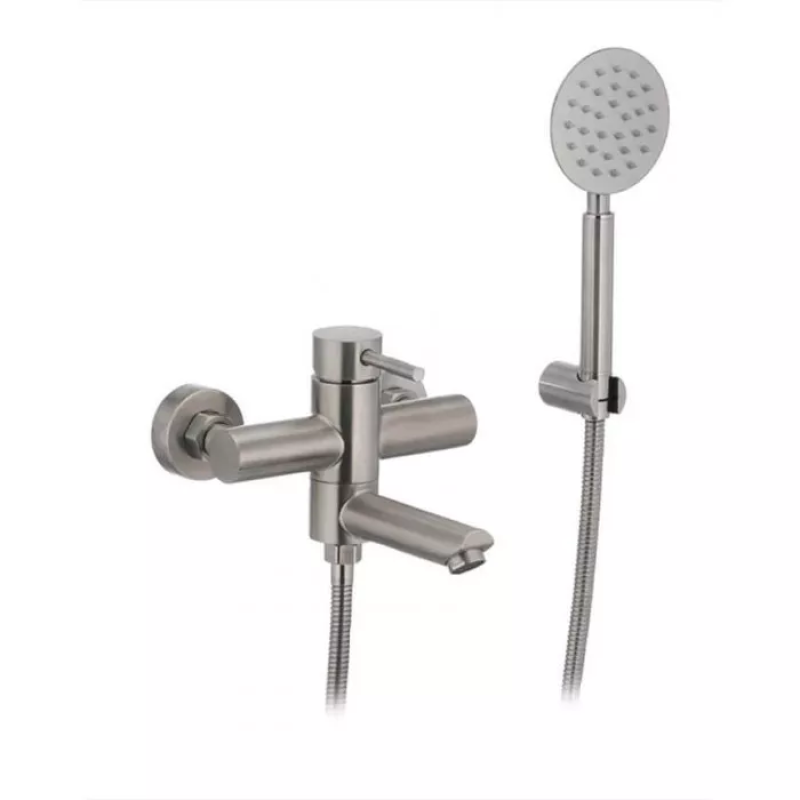 WEZER Змішувач для ванни EKO3-01, сатин