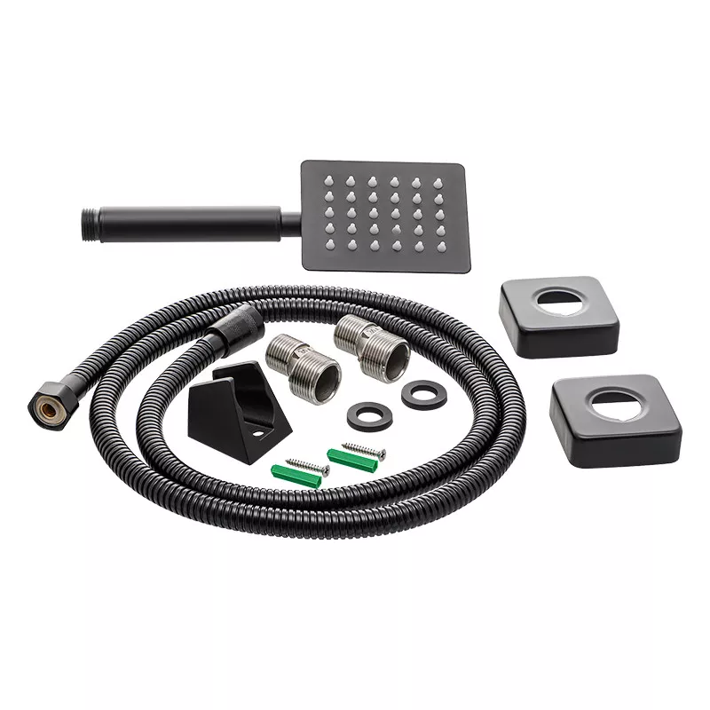 WEZER Змішувач для ванни PRO7-02-BLACK поворотний