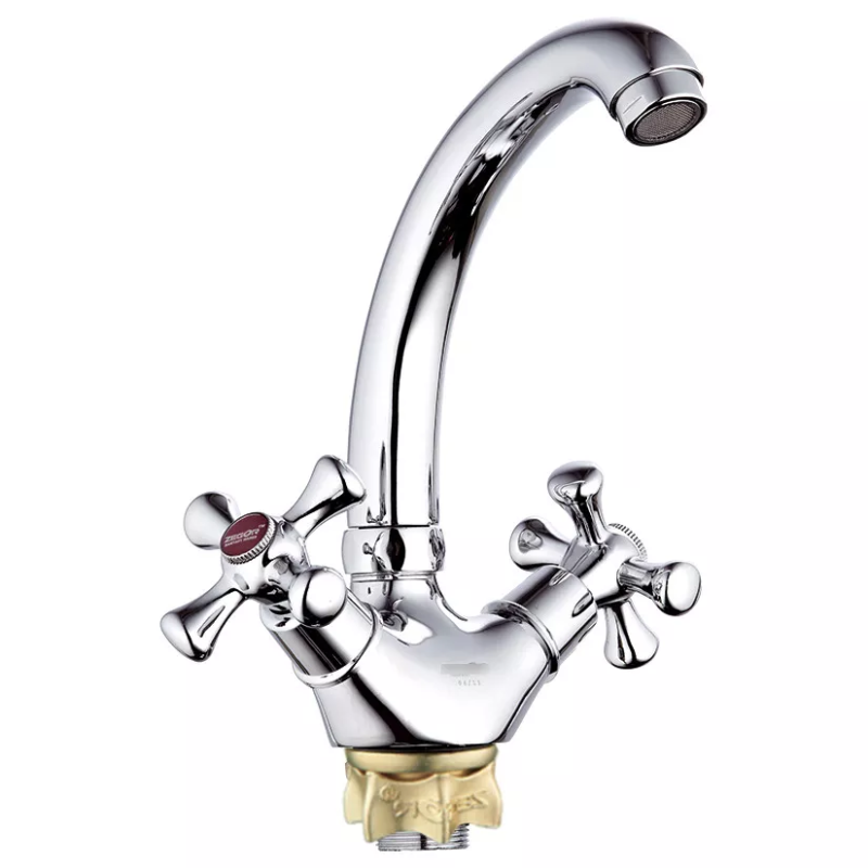 WEZER Змішувач для умивальника/кухня TLC1-827, хром