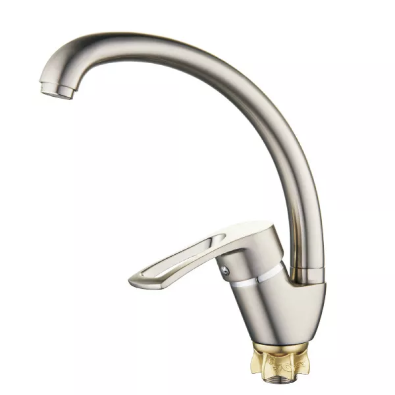 WEZER Змішувач для кухні YUB4-181-SATIN, нержавіюча сталь