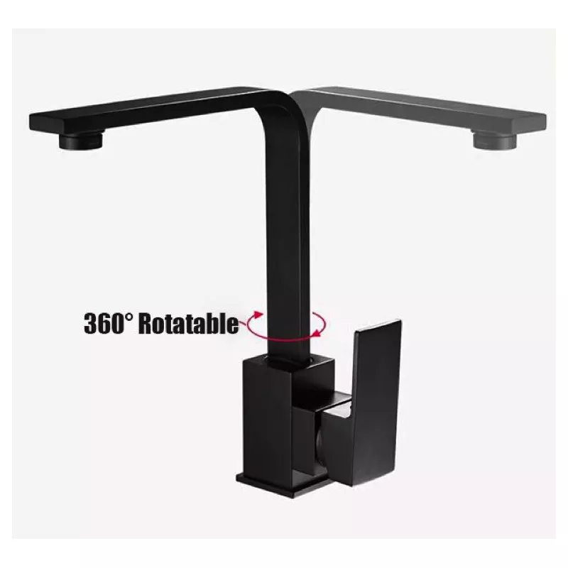 WEZER Змішувач для кухні PRO4A-02-BLACK