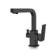FAOP Змішувач для кухні з підключенням фільтра питної води A4309-6, чорний