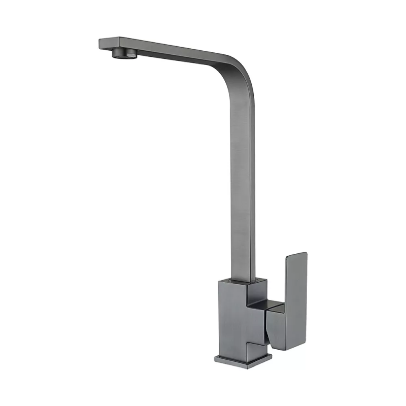 WEZER Змішувач для кухні PRO4-02-GUNGREY, збройова сталь