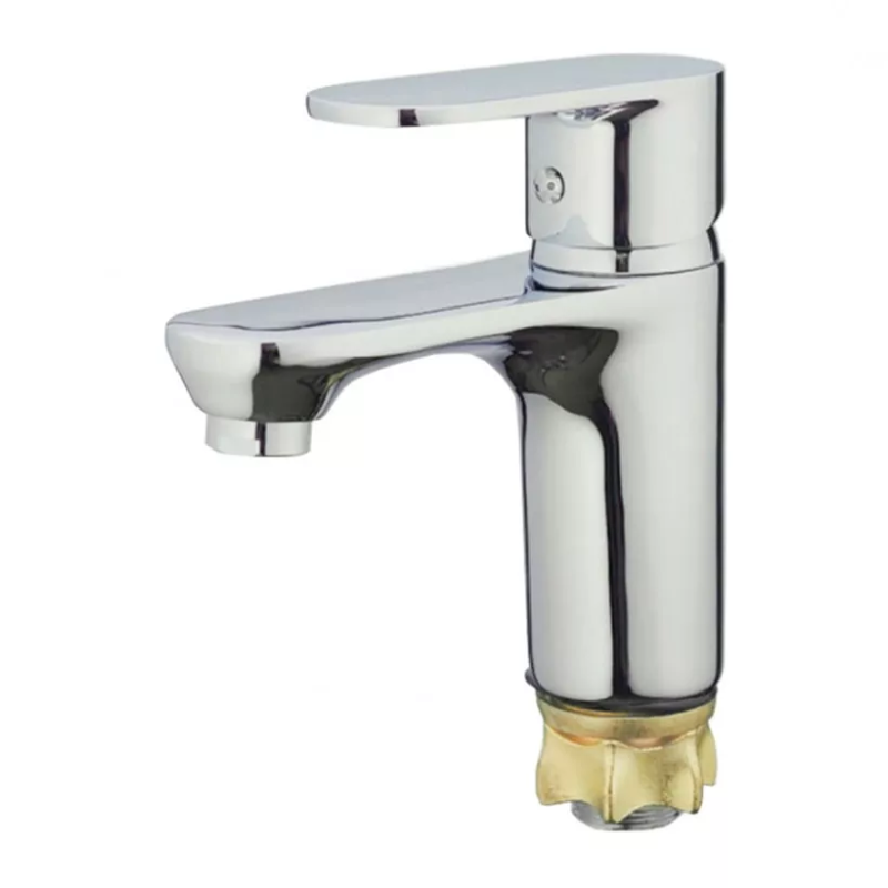 WEZER Змішувач для умивальника JEX1-450, хром