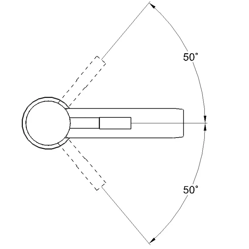 WEZER Змішувач для умивальника EKO11A-01 одноважільний