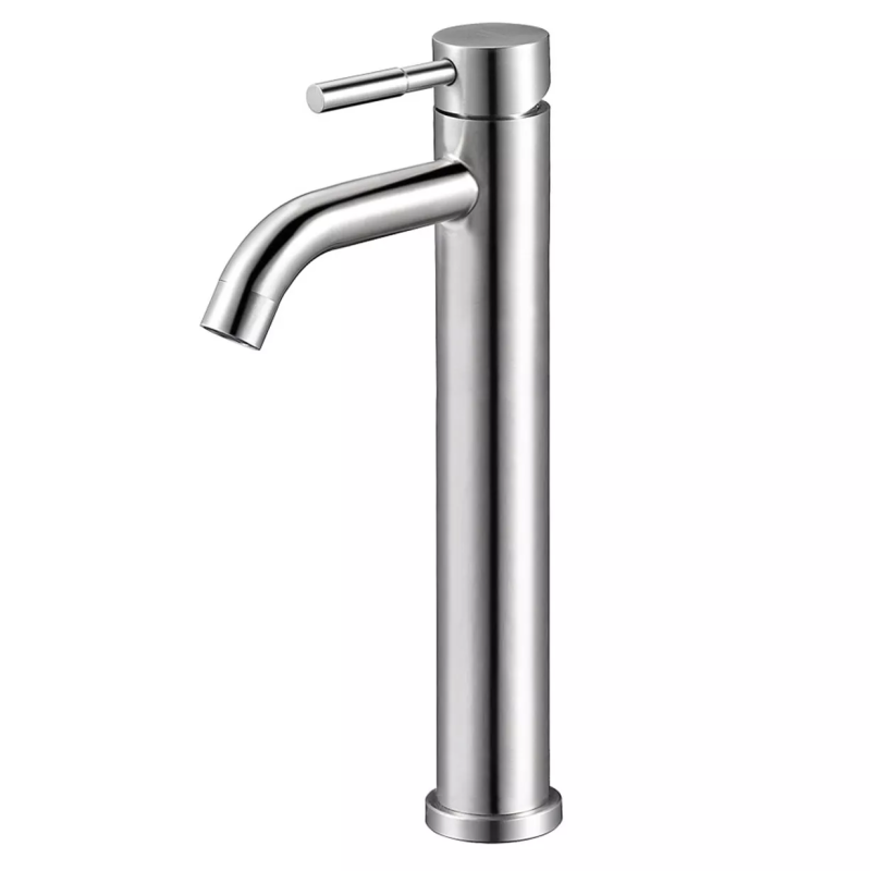 WEZER Змішувач для умивальника EKO11С-01 високий