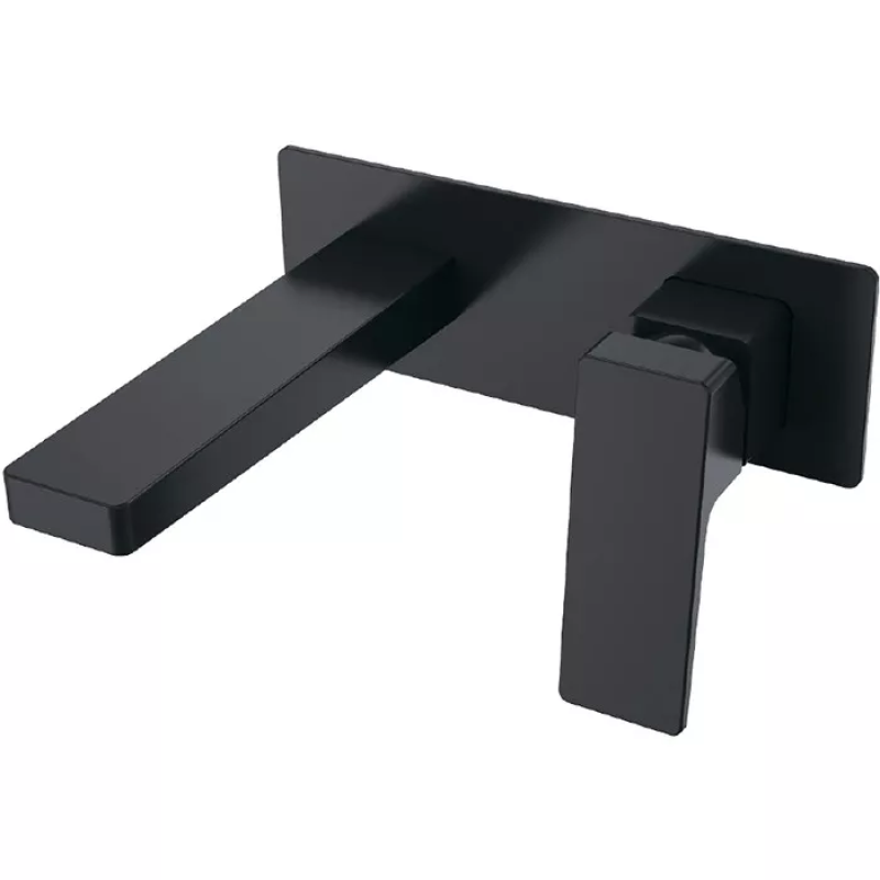 FAOP Змішувач прихованого монтажу для раковини A1009-36, чорний
