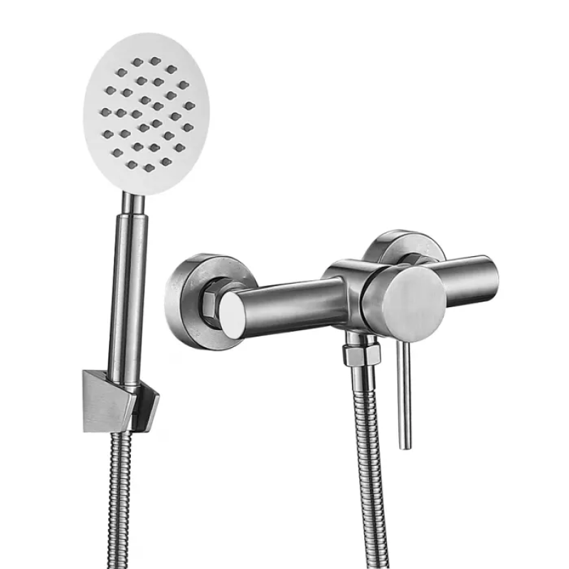 WEZER Змішувач для душу EKO5-01, нержавіюча сталь