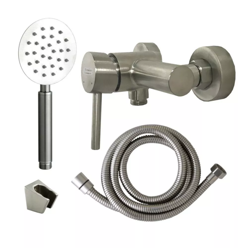 WEZER Змішувач для душу EKO5-01, нержавіюча сталь