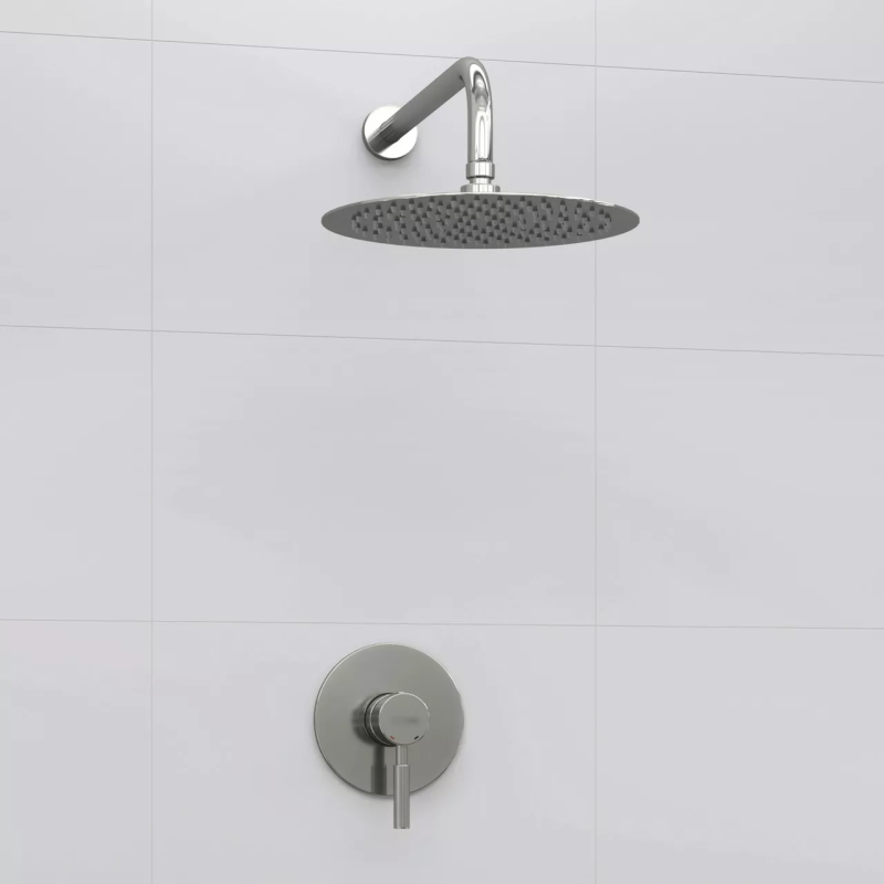 WEZER Вбудована душова система EKO17A-01, нержавіюча сталь