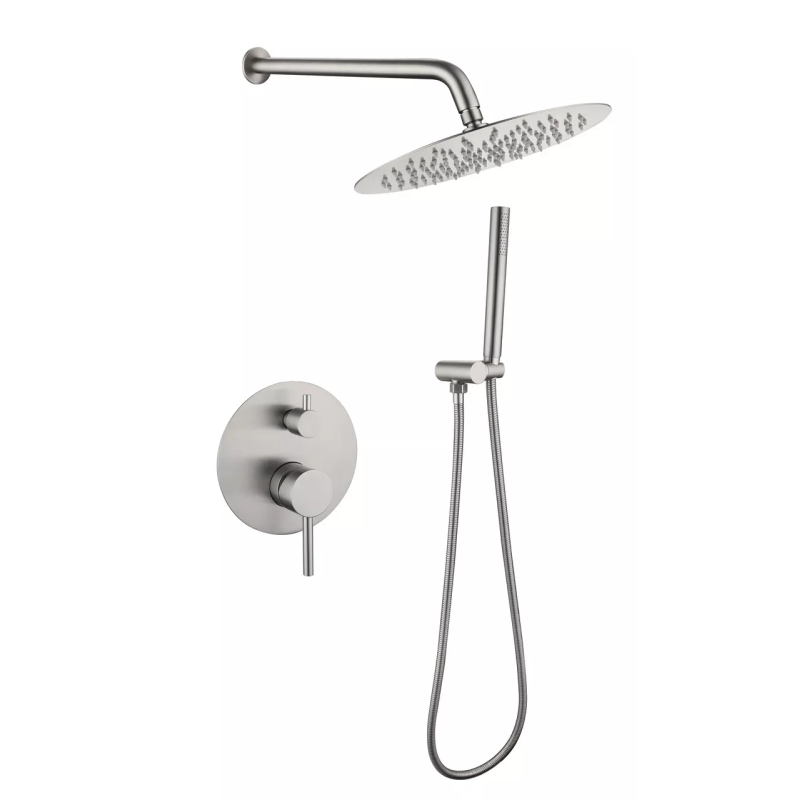 WEZER Вбудована душова система EKO17В-01, вилив - перемикач на лійку, 2-функції