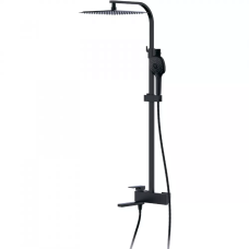 FAOP Душова система A2409-6, вилив - перемикач на лійку, 3-режими, чорний