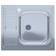 UA Мийка нерж. 5060-R товщ-0.4mm, р-р-500*600*140mm Polish (накладна) (5060-R)