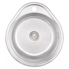 WEZER Кухонна мийка 4843(08) Decor 480x430x180 мм + сифон