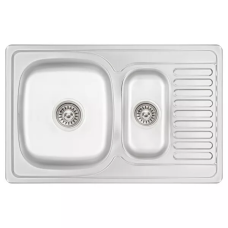 WEZER Кухонна мийка 7850(08) Deсоr 780x500x180 мм + сифон