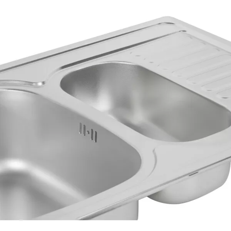 WEZER Кухонна мийка 7850(08) Deсоr 780x500x180 мм + сифон