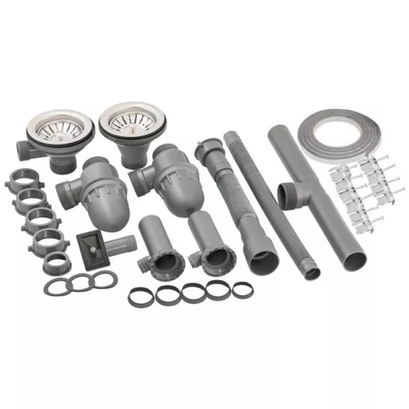 WEZER Кухонна мийка 7850(08) Deсоr 780x500x180 мм + сифон