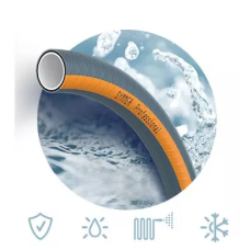 SYMMER Шланг PROFESSIONAL Ø 1/2" 20м, 4х сл. (серый с желтой полосой) (кратно 20м) (SGH-P-12520-20)