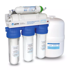 USTM Фільтр зворотного осмосу RO6-12-EMI-MP шестиступенева система очищення, помпа