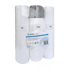 USTM Комплект картриджів 1-2-3 осмос (PS1+GAC+PS5) для фільтра зворотного осмосу (SET6)