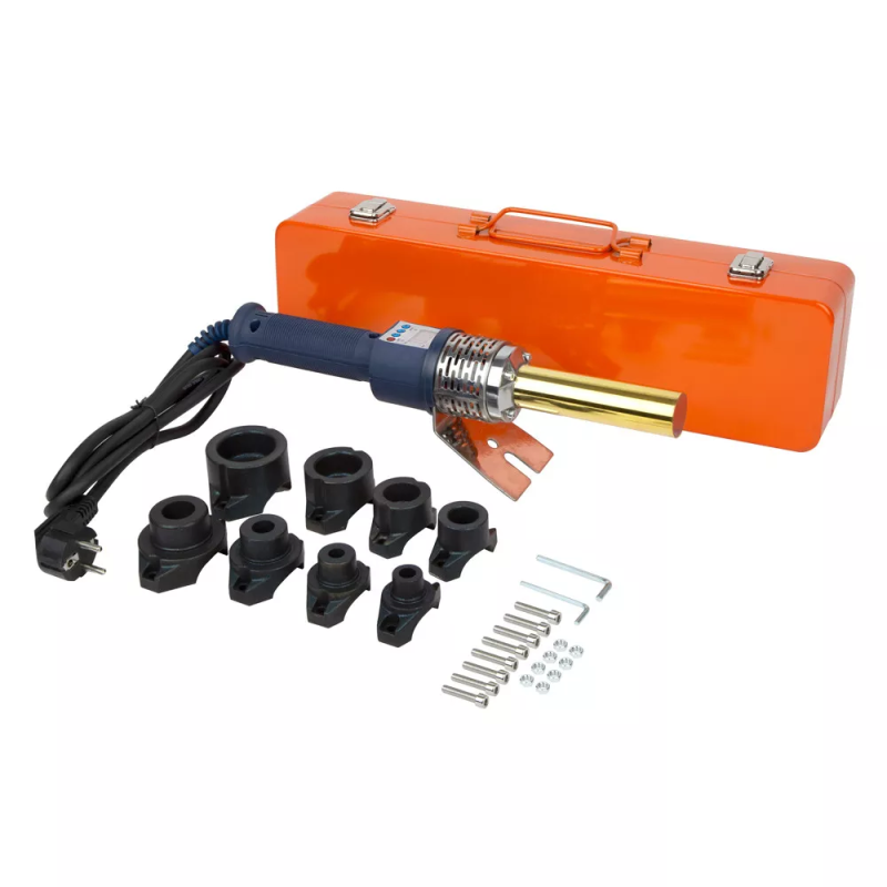 WEZER Зварювальний комплект для труб ППР CF-40-B, 800Вт, насадки Ø20...40 мм