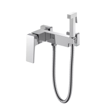 FAOP Змішувач із гігієнічним душем A2009, хром