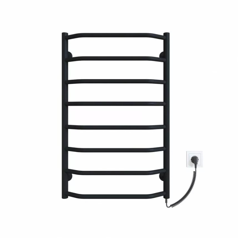 Deffi Рушникосушарка електрична Трапеція 500x800 правий, 80 Вт